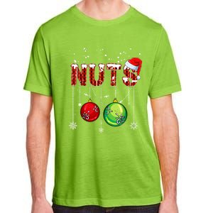 Chestnuts Matching Family Funny Chest Nuts Christmas Couples Adult ChromaSoft Performance T-Shirt