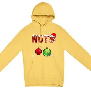 Chestnuts Matching Family Funny Chest Nuts Christmas Couples Premium Pullover Hoodie