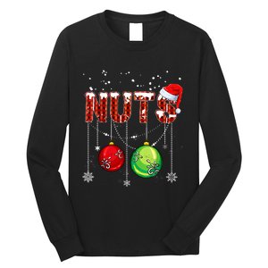 Chestnuts Matching Family Funny Chest Nuts Christmas Couples Long Sleeve Shirt