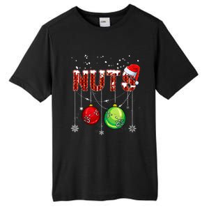 Chestnuts Matching Family Funny Chest Nuts Christmas Couples Tall Fusion ChromaSoft Performance T-Shirt