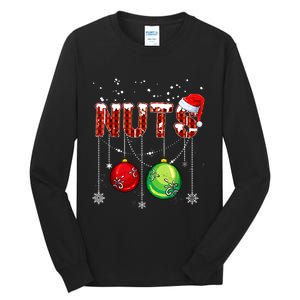 Chestnuts Matching Family Funny Chest Nuts Christmas Couples Tall Long Sleeve T-Shirt