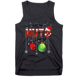 Chestnuts Matching Family Funny Chest Nuts Christmas Couples Tank Top