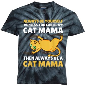 Cat Mama For Mothersday For All Mother Kids Tie-Dye T-Shirt