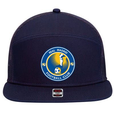 Cool Madrid Football Club 7 Panel Mesh Trucker Snapback Hat