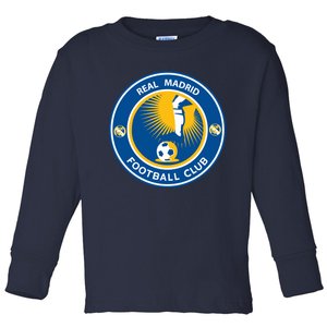 Cool Madrid Football Club Toddler Long Sleeve Shirt