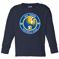 Cool Madrid Football Club Toddler Long Sleeve Shirt