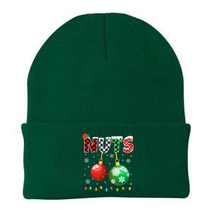 Chestnuts Matching Family Funny Chest Nuts Christmas Couples Long Sleeve Knit Cap Winter Beanie