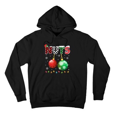 Chestnuts Matching Family Funny Chest Nuts Christmas Couples Long Sleeve Hoodie