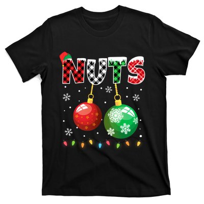 Chestnuts Matching Family Funny Chest Nuts Christmas Couples Long Sleeve T-Shirt