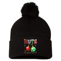 Chestnuts Matching Family Funny Chest Nuts Christmas Couples Long Sleeve Pom Pom 12in Knit Beanie