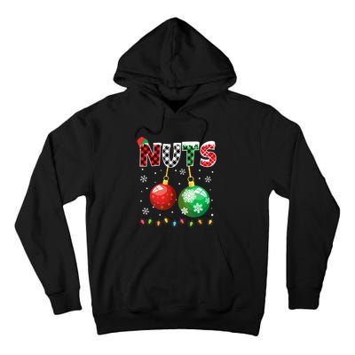 Chestnuts Matching Family Funny Chest Nuts Christmas Couples Long Sleeve Tall Hoodie