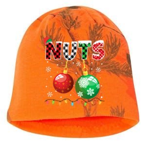 Chestnuts Matching Family Funny Chest Nuts Christmas Couples Long Sleeve Kati - Camo Knit Beanie