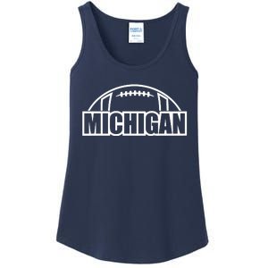 Cool Michigan Football Ladies Essential Tank