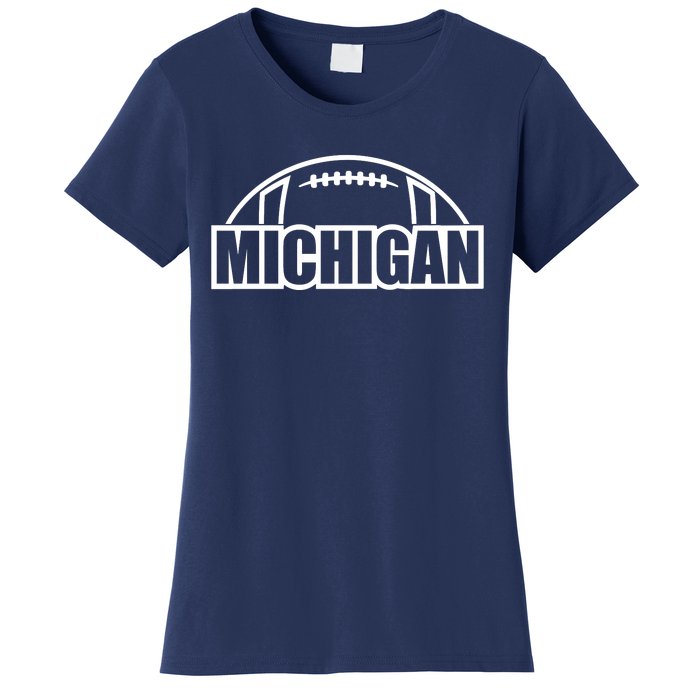 Cool Michigan Football Women's T-Shirt