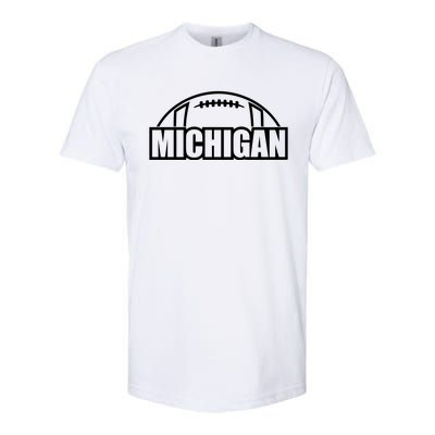 Cool Michigan Football Softstyle® CVC T-Shirt