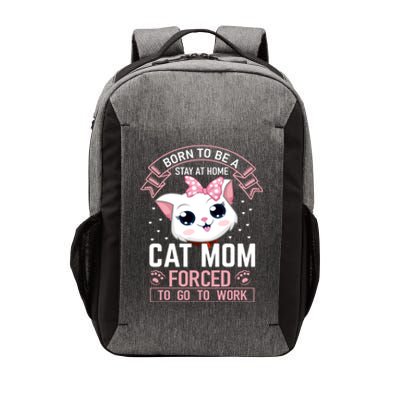 Cat Mom Funny Graphic Novelty Mama Cat Lover Gift Vector Backpack