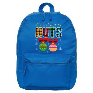 Chestnuts Matching Funny Christmas Couples Chest Nuts 16 in Basic Backpack