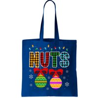 Chestnuts Matching Funny Christmas Couples Chest Nuts Tote Bag