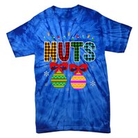 Chestnuts Matching Funny Christmas Couples Chest Nuts Tie-Dye T-Shirt