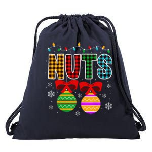 Chestnuts Matching Funny Christmas Couples Chest Nuts Drawstring Bag