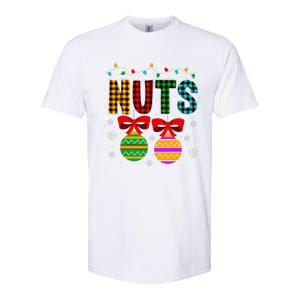 Chestnuts Matching Funny Christmas Couples Chest Nuts Softstyle CVC T-Shirt