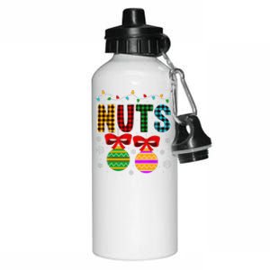 Chestnuts Matching Funny Christmas Couples Chest Nuts Aluminum Water Bottle