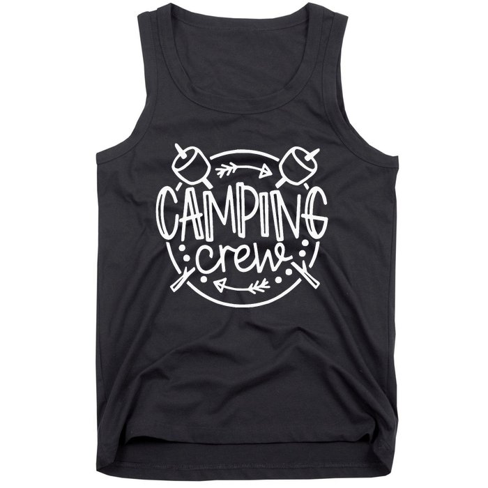 Camping Matching For Family Camper Group Camping Crew Tank Top