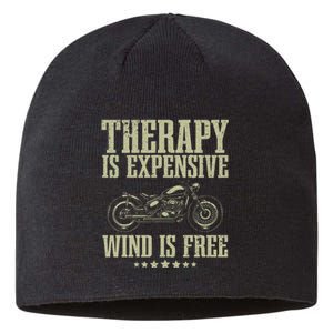 Cool Motorcycle For Men Women Motorcycle Lovers Bike Rider Sustainable Beanie