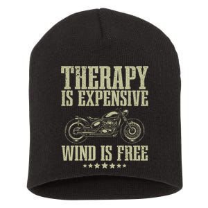 Cool Motorcycle For Men Women Motorcycle Lovers Bike Rider Short Acrylic Beanie