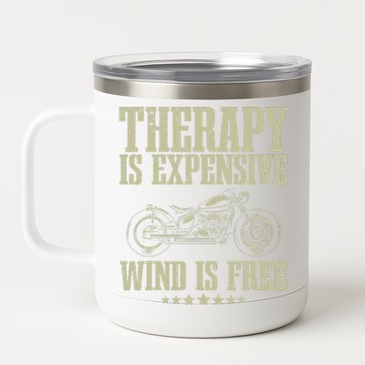 Cool Motorcycle For Men Women Motorcycle Lovers Bike Rider 12 oz Stainless Steel Tumbler Cup