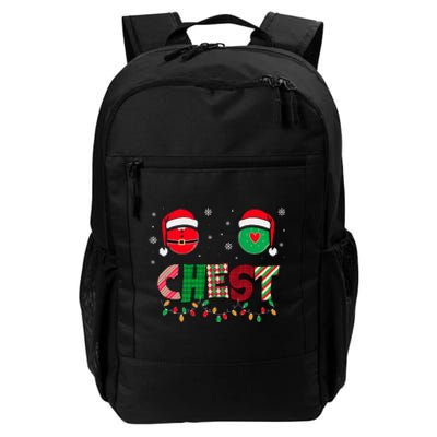 Chestnuts Matching Family Funny Chest Nuts Christmas Couples Daily Commute Backpack