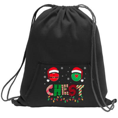 Chestnuts Matching Family Funny Chest Nuts Christmas Couples Sweatshirt Cinch Pack Bag