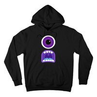 Cute Monster Face Costume Halloween Hoodie