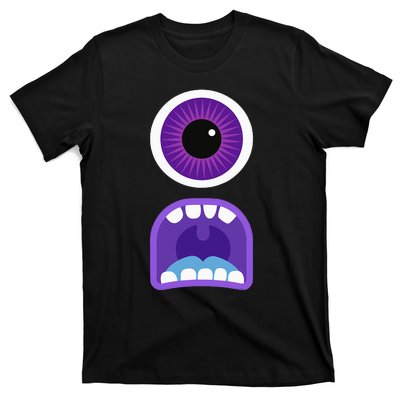 Cute Monster Face Costume Halloween T-Shirt