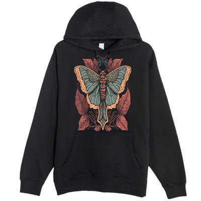 Cottagecore Moth Fairycore Aesthetic Premium Pullover Hoodie