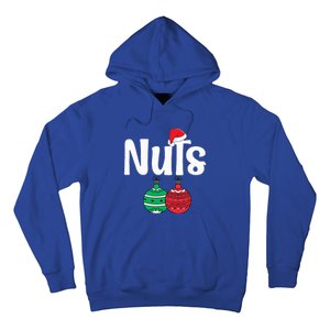 Chestnuts Matching Family Funny Chest Nuts Christmas Couples  Hoodie