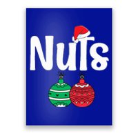 Chestnuts Matching Family Funny Chest Nuts Christmas Couples  Poster