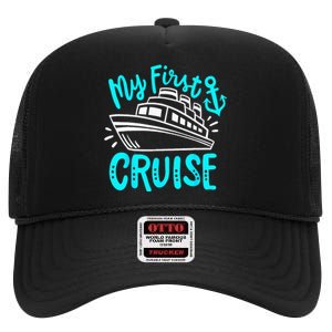 Cruise My First Cruise High Crown Mesh Back Trucker Hat