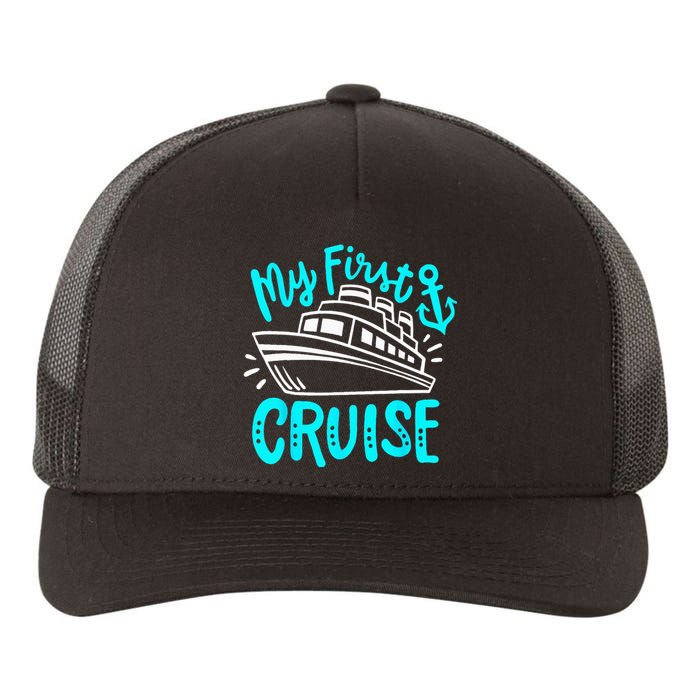 Cruise My First Cruise Yupoong Adult 5-Panel Trucker Hat