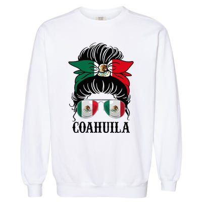 Coahuila Mexico Flag State Pride Souvenir Garment-Dyed Sweatshirt