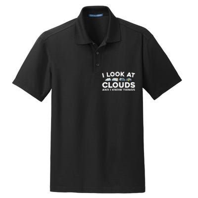 Cool Meteorologist For Men Women Kids Weather Forecasting Dry Zone Grid Polo