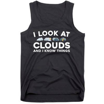 Cool Meteorologist For Men Women Kids Weather Forecasting Tank Top