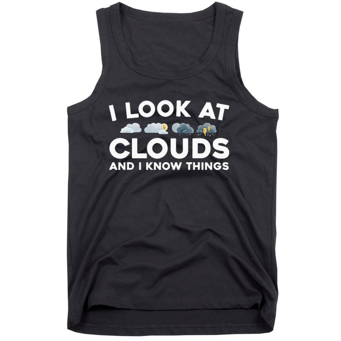 Cool Meteorologist For Men Women Kids Weather Forecasting Tank Top