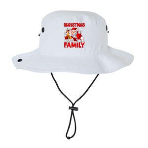 Christmas Means Family Santa Reindeer Legacy Cool Fit Booney Bucket Hat