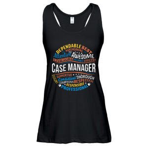 Case Manager Funny Week Appreciation Ladies Essential Flowy Tank