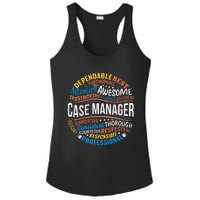 Case Manager Funny Week Appreciation Ladies PosiCharge Competitor Racerback Tank