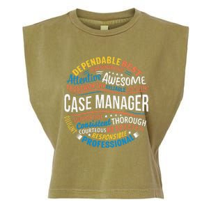 Case Manager Funny Week Appreciation Garment-Dyed Women's Muscle Tee