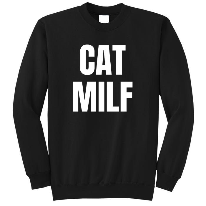 Cat Milf Funny Sweatshirt