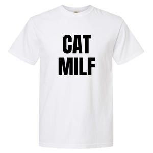 Cat Milf Funny Garment-Dyed Heavyweight T-Shirt