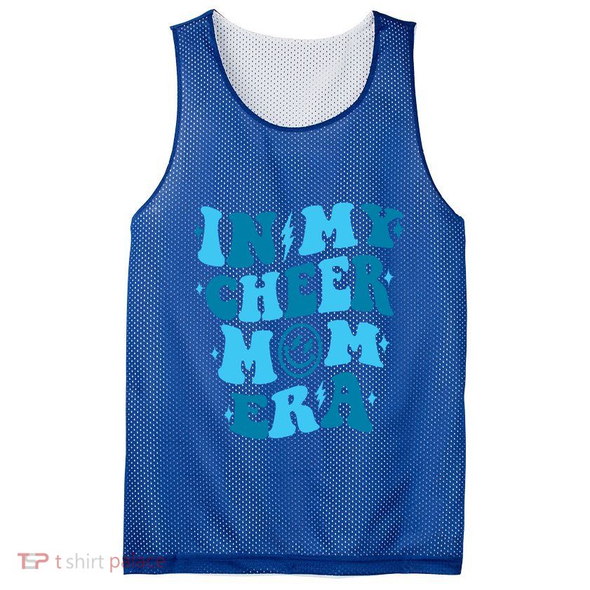 Cheerleader Mom Funny Gift Mesh Reversible Basketball Jersey Tank
